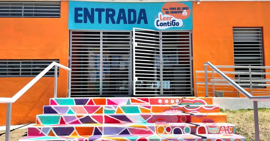 Polideportivo entrada feria del libro