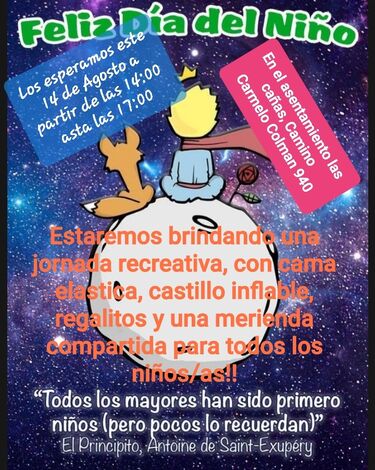 Dia del nino en las canas