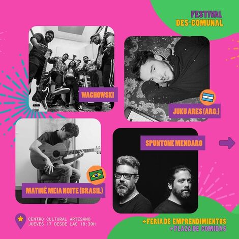 festival descomunal centro cultural artesano