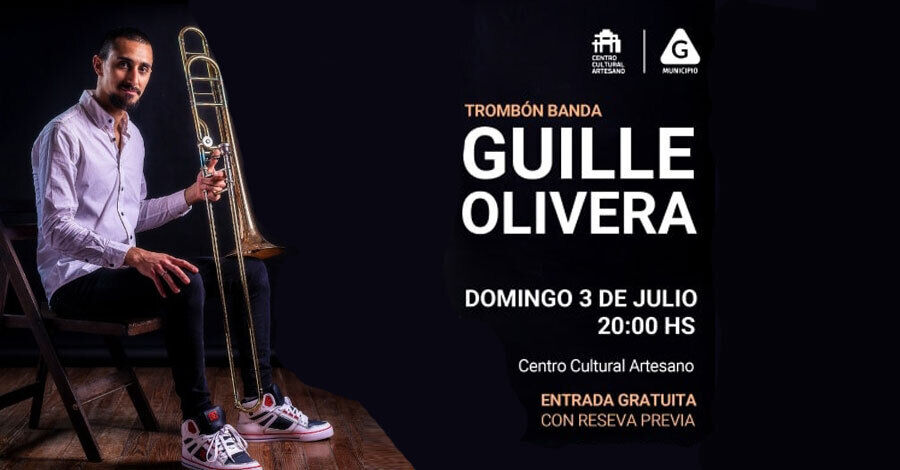 Guillermo Olivera en el Centro Cultural Artesano