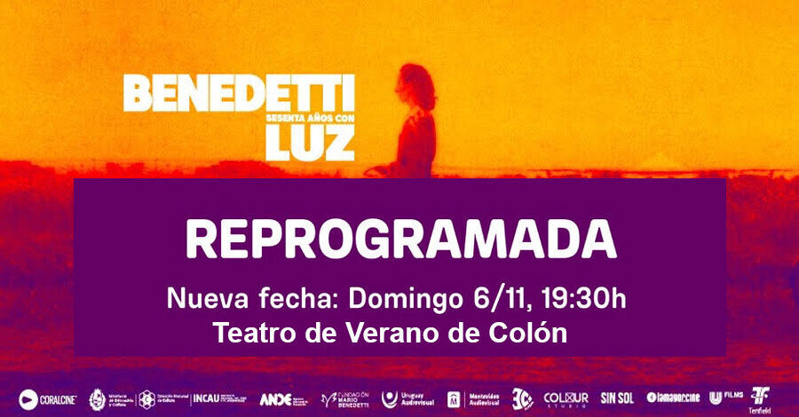 &quot;Benedetti, 60 años con Luz&quot; en el Teatro de Verano de Colón