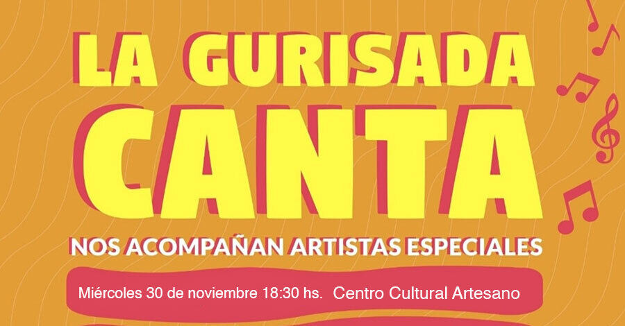 La Gurisada Canta en el Centro Cultural Artesano