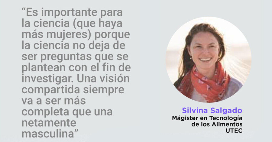 Silvina Salgado Magister en tecnologia de los alimentos - Silvina Salgado Magister en tecnología de los alimentos - Es importante que yaha más mujeres porque la ciencia no deja de ser preguntas que se plantean con el fin de investigar, una visión compartida siempre va a ser más completa que una netamente masculina