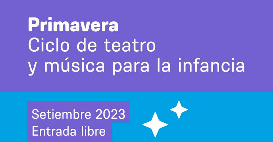 Ciclo de teatro y música para niños y niñas con entrada gratis