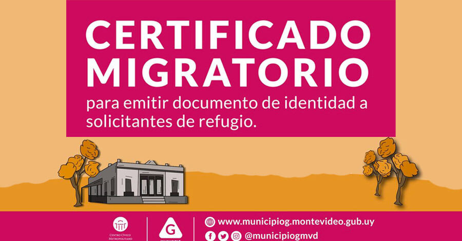 Certificado Migratorio en el Centro Cívico Metropolitano