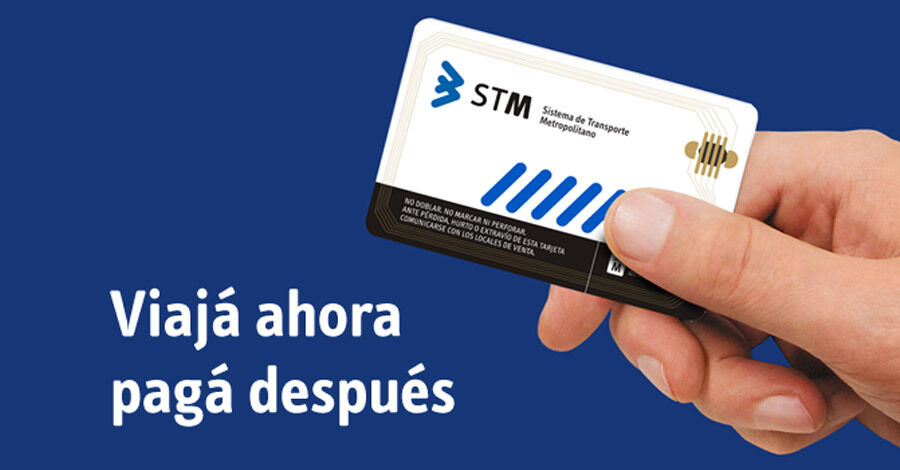 Modalidad pospago para tarjetas STM Estudiante