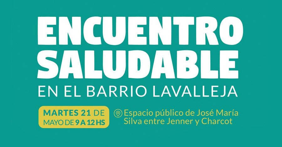 Encuentro Saludable en Barrio Lavalleja