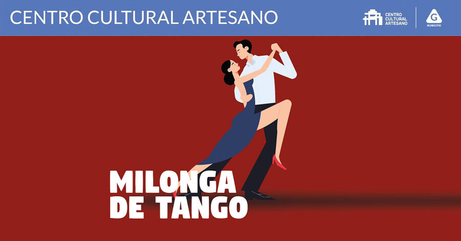 Clase abierta de Milonga de Tango en el Centro Cultural Artesano
