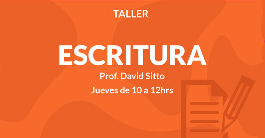 taller de escritura