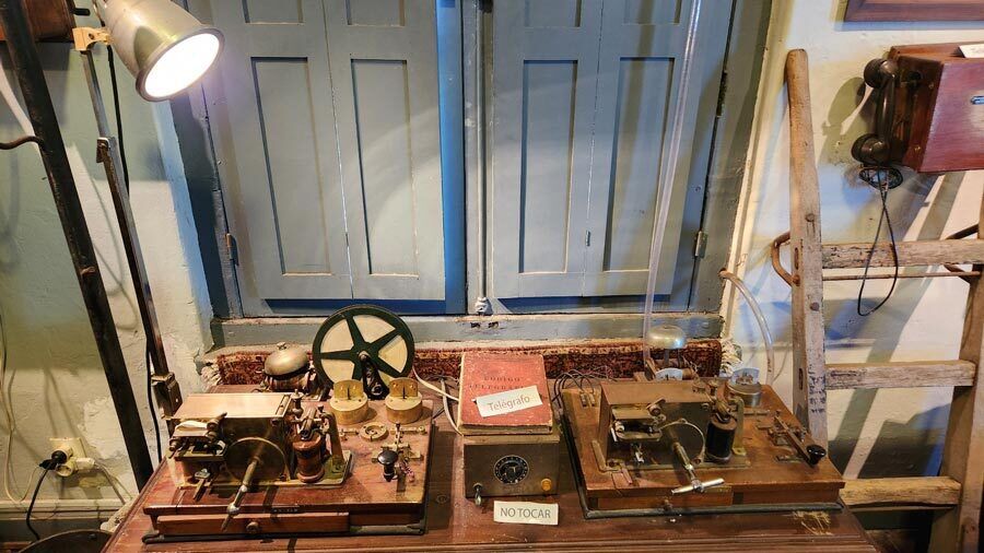 Museo Ferroviario Edgar Mazza telefrafo