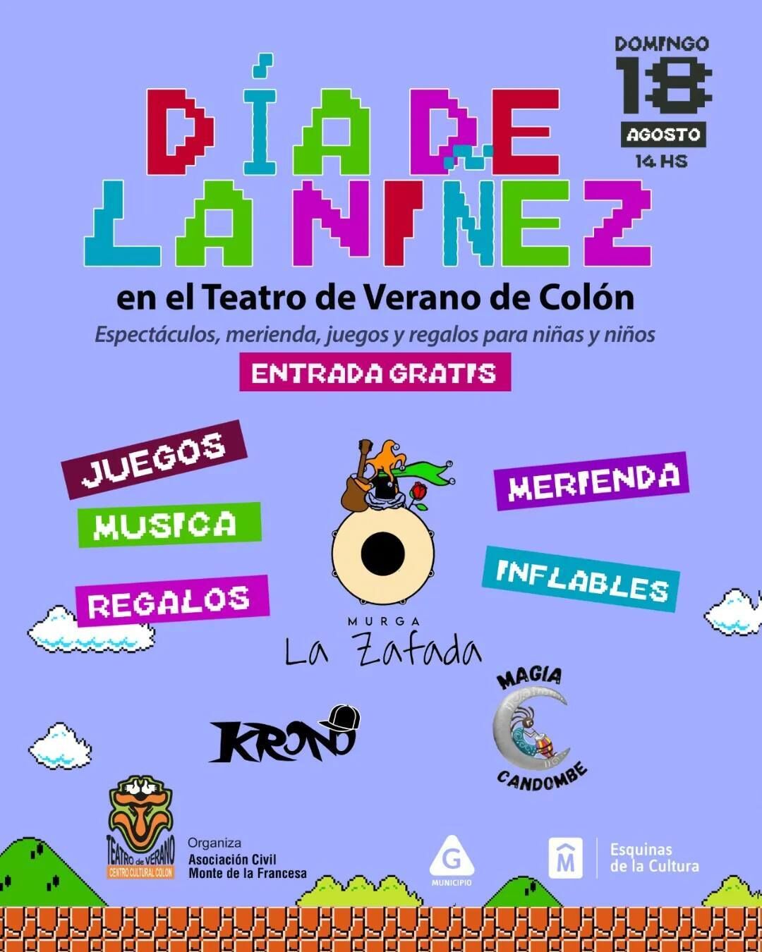 afiche dia de la ninez