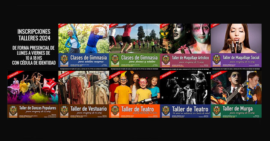 Talleres gratuitos en el Teatro de Verano de Colón