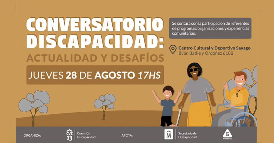 Conversatorio de discapacidad en Centro Cultural Y Deportivo Sayago