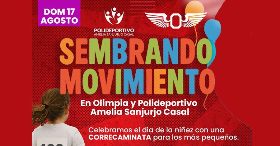 Correcaminata de las infancias “Sembrando movimiento”