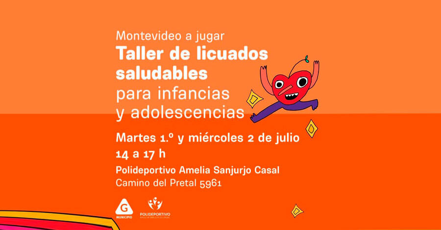 Taller de licuados saludables para infancias y adolescentes