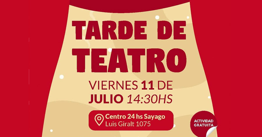 Tarde de teatro en el Centro 24 horas Mides de Sayago