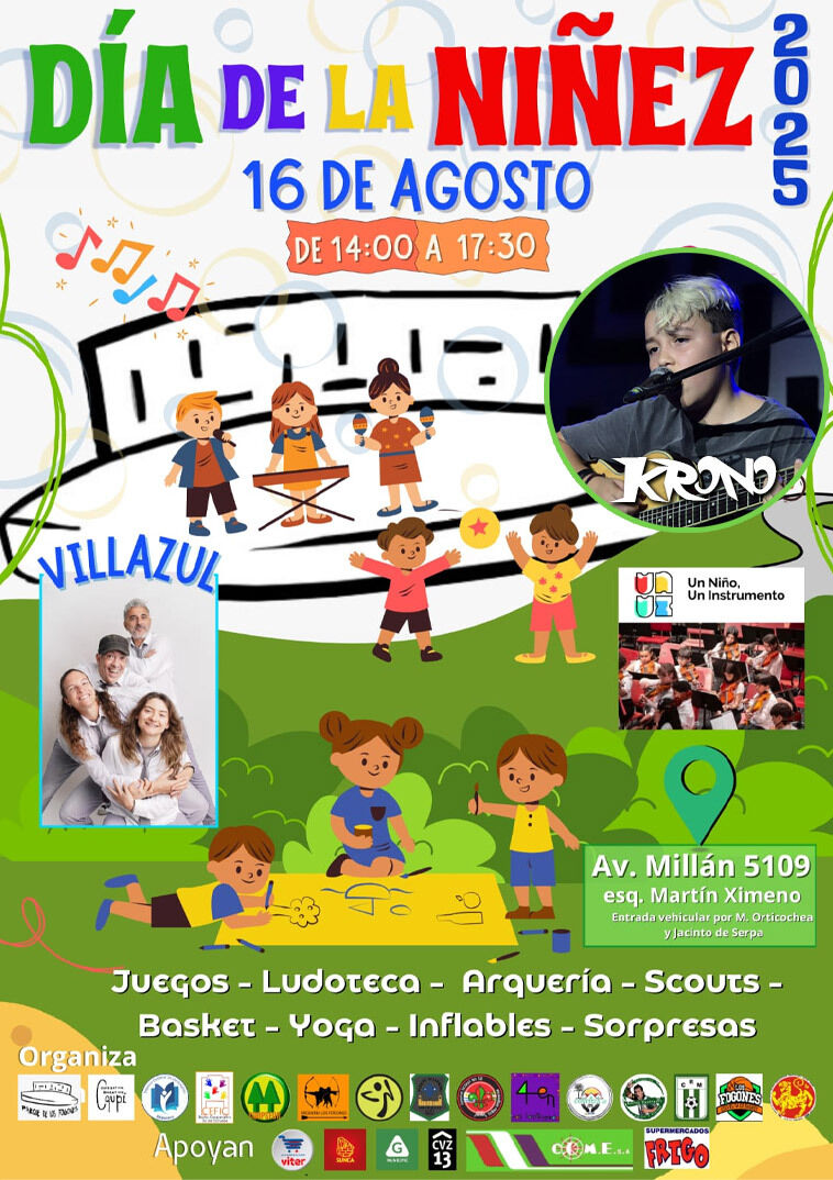 krono en parque de los fogones afiche