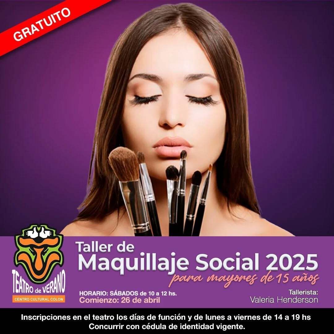 Taller de maquillaje social 2025