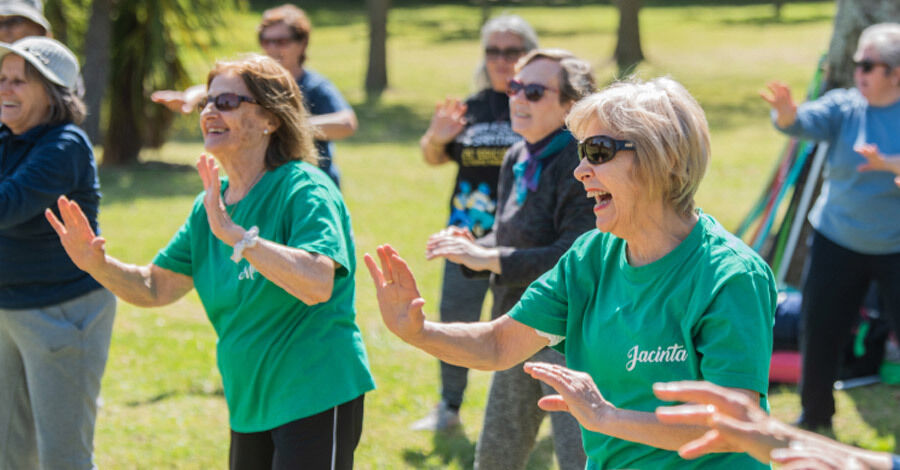 Gimnasia, Caminata y Recreación para personas mayores