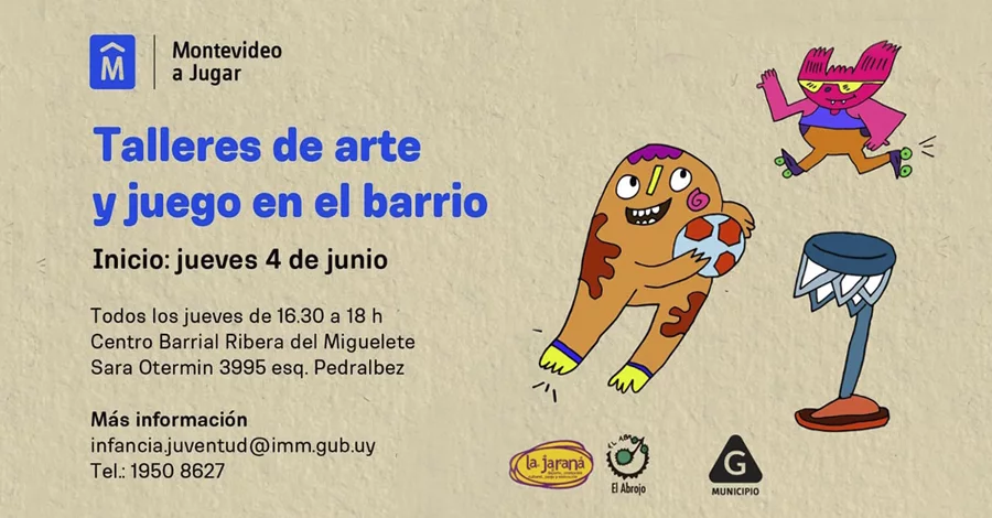 Talleres de Artes y Juego en el barrio