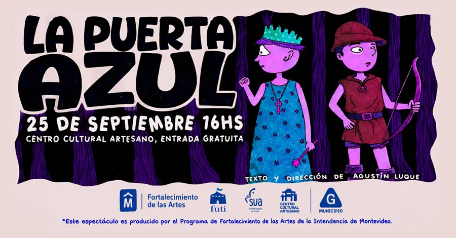 La Puerta Azul en el Centro Cultural Artesano