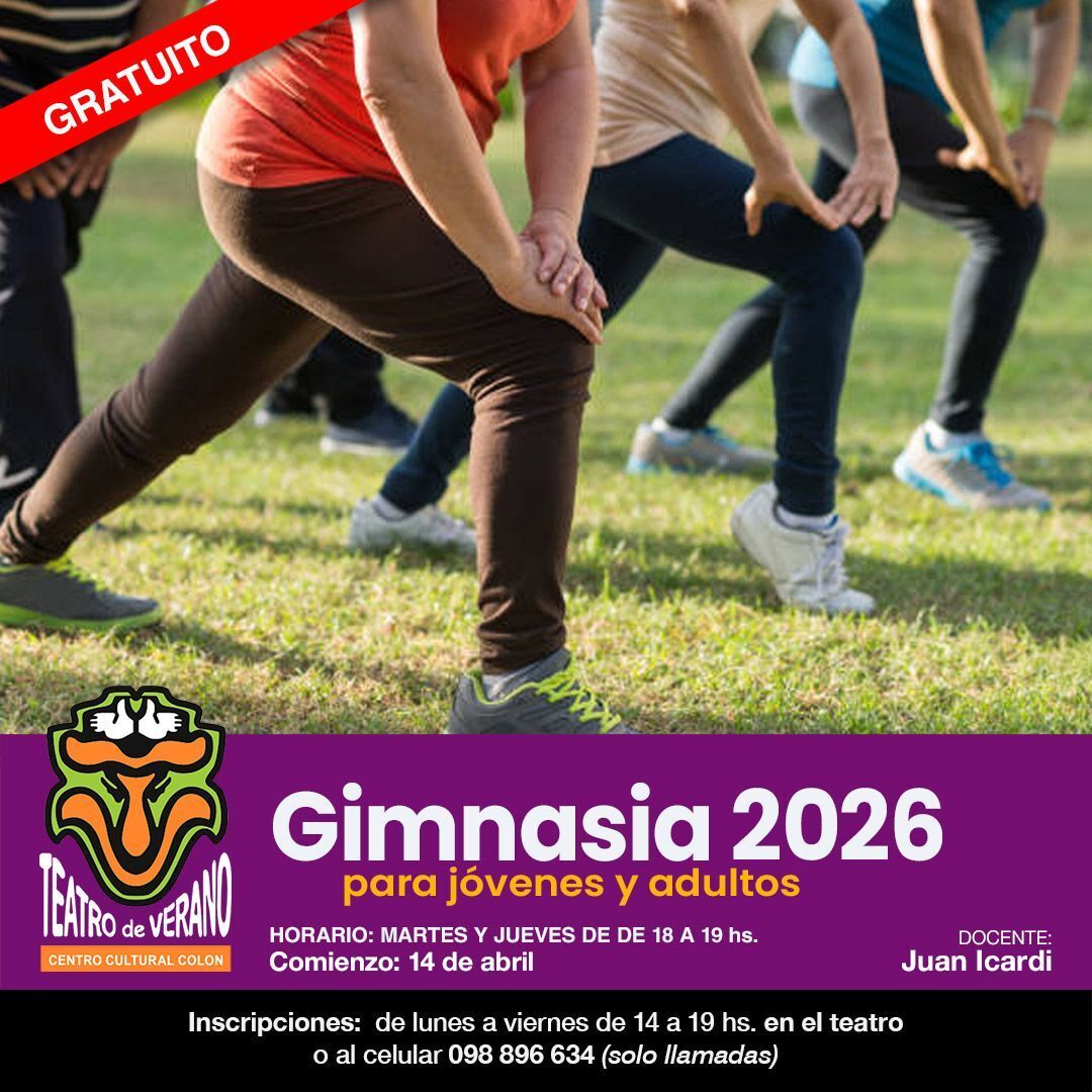 taller de gimnasia para jovenes y adultos 2026