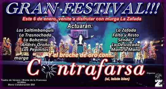 afiche de la zafada