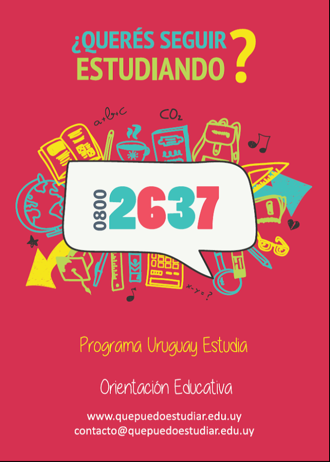 uruguay estudia afiche