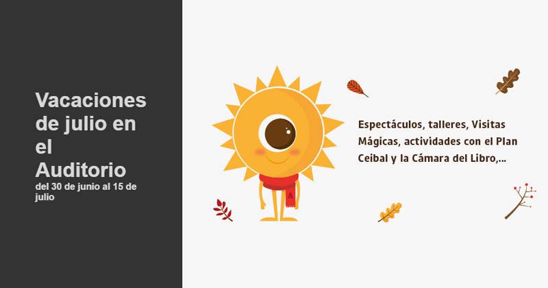 vacaciones de invierno en el auditorio